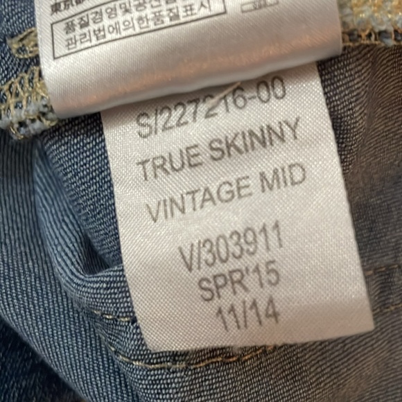 Gap True Skinny Long Vintage Midrise Jeans‎ - Picture 7 of 7